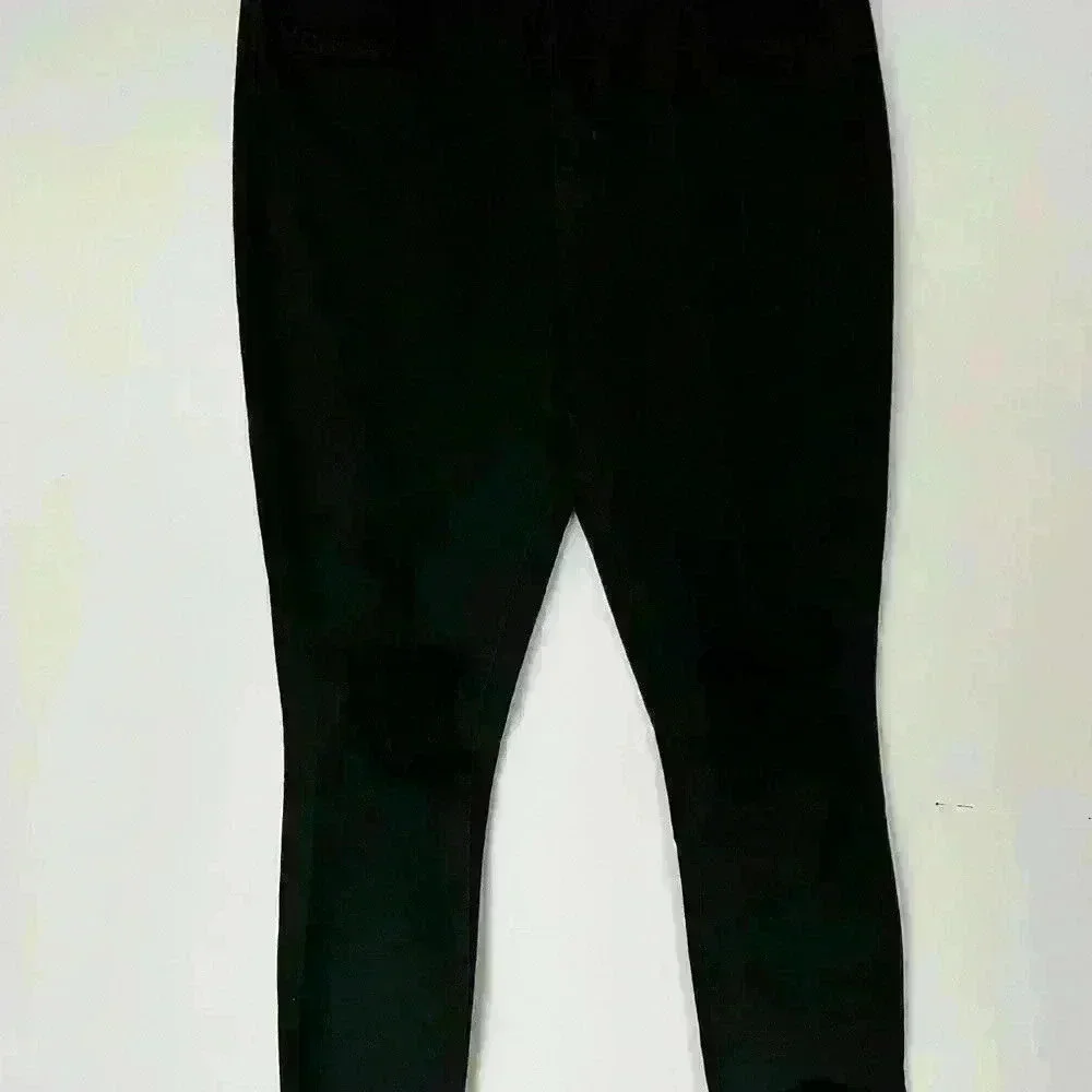 L’AGENCE Distressed High-Rise Ankle-Crop Skinny Jeans